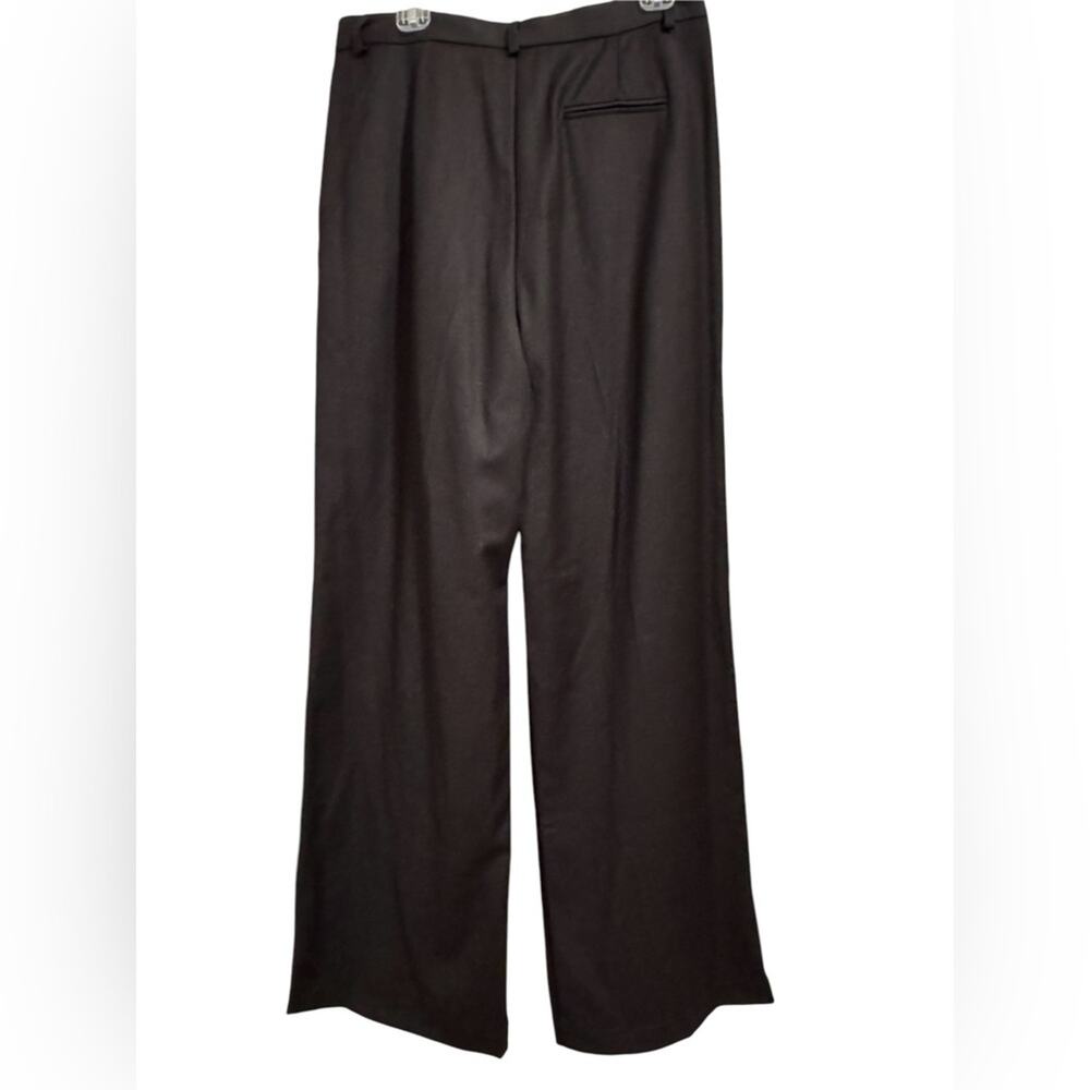 🆕 DIXIE High-rise Wide Leg Black Trousers - L - Picture 5 of 10